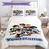 Roblox 257 Customize Your Name Bedding Set Breathable Duvet Cover with Pillowcases Home Decoration Birthday Gift