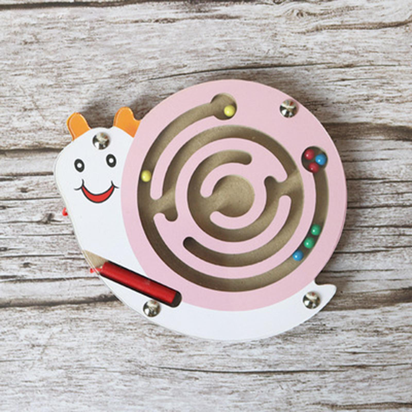Maze Toddler Board Games, Montessori Game Busy Activity Puzzle Snail