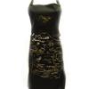 Les Trésors De Lily [L4716] - Designer Apron 'Le Vignoble Français' Black