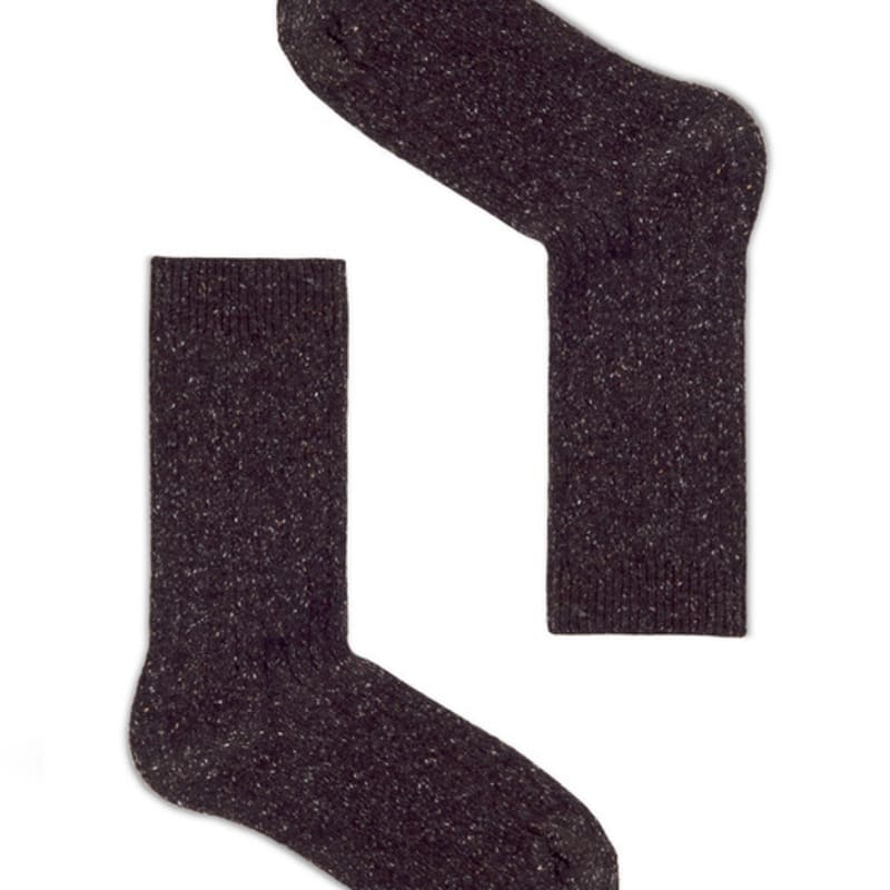 Abiruz Women's Agnes Wool Socks Brown