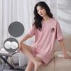 Pajamas Women's Summer with Cushions, Sweet and Cute Shorts, Can Be Worn Outside The Short-sleeved Cotton Suit Homewear