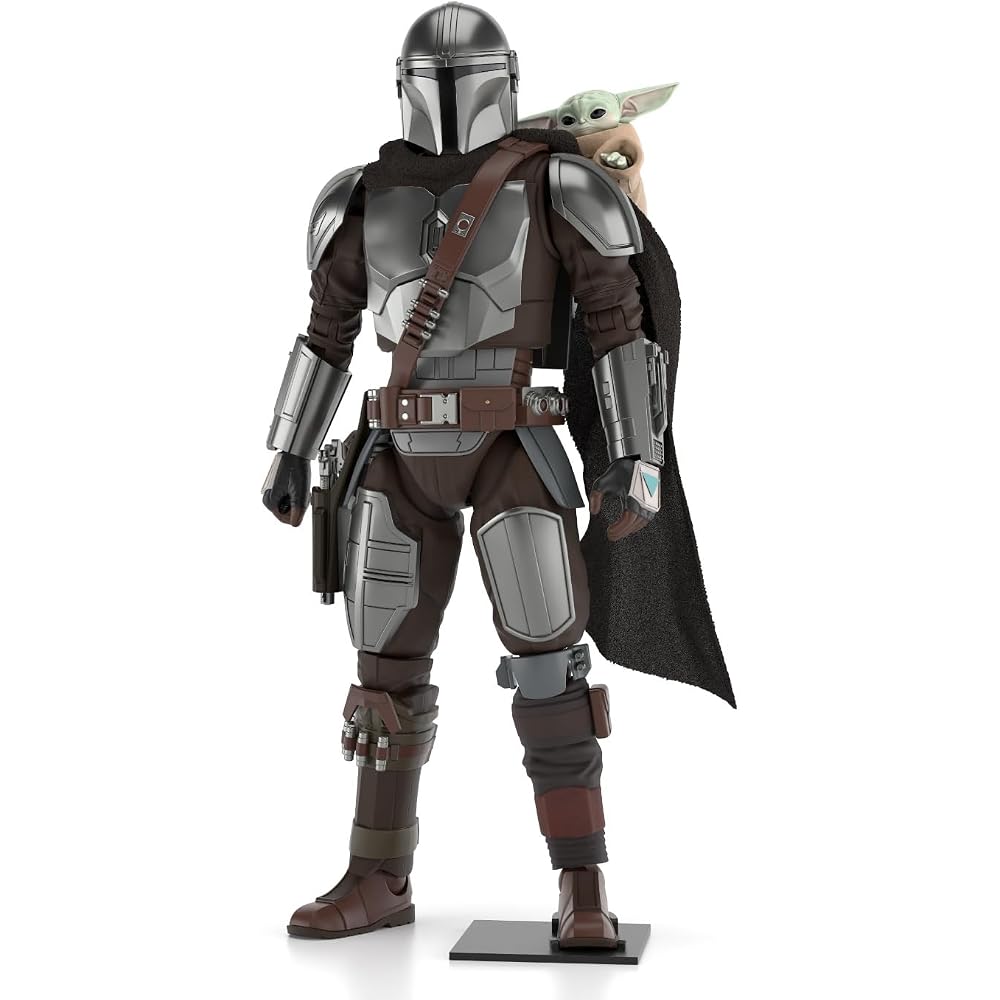 BANDAI SPIRITS (Bandai Spirits) 1/12 Mandalorian & Grogu [STAR WARS: THE MANDALORIAN AND GROGU] c...
