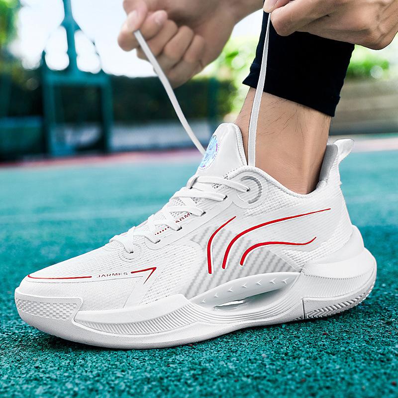 Autumn Men's and Women's Shoes 2025 New Mesh Breathable Basketball Sports Shoes Sports Shock Absorption Casual Running Tide Shoes