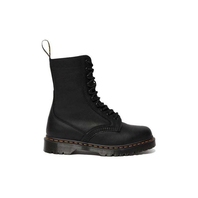 Dr. Martens Šněrovací boty ke kotníku s kulatou špičkou Unisex boty Černá 26361001