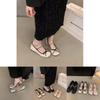 Pink Ballet Flat Shoes For Women With Block Heel And Satin Material For Daily Wear