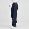 Women's versatile autumn and winter jeans with comfortable fleece and warm pants for women