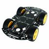Smart Car Chassis Robot Car Line Tracking Obstacle Avoidance 4WD Car Supports Arduino Raspberry Pi