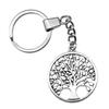 Tree of Life Nature Growth Pendant Antique Bronze Metal Keychain Trendy Gift for Nature Lovers