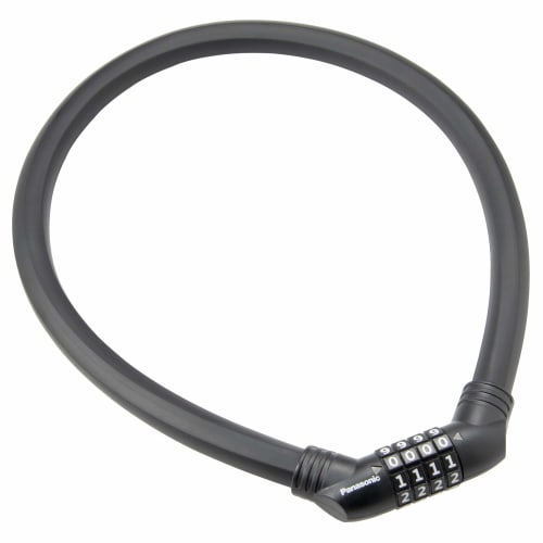

Panasonic SAJ082 My Set Wire Lock Bicycle черный Длина 70 см x Толщина 16 мм