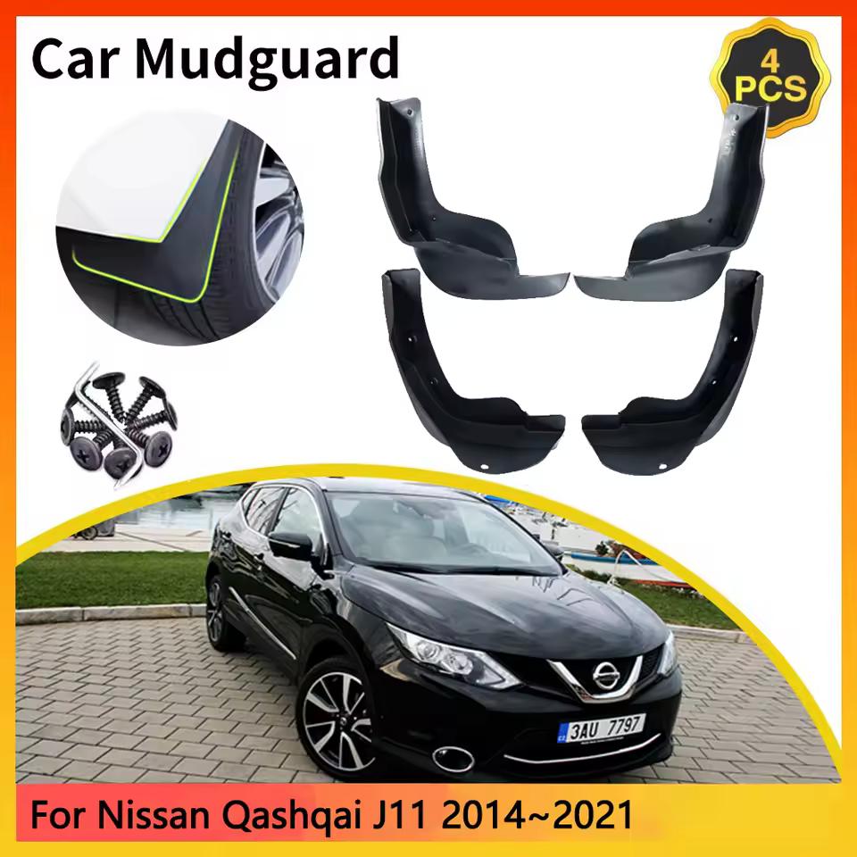 Car Mud Flaps For Nissan Rogue Sport Qashqai J11 2014 -  Mud Flaps Splash Guards Mudguards 2015 2016 2017