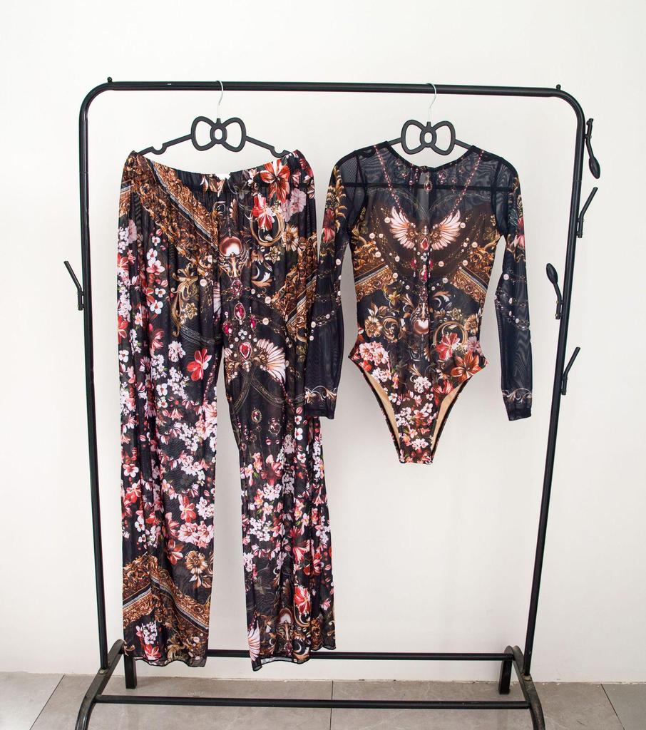 New One-Piece Sunbathing Swimsuit Set