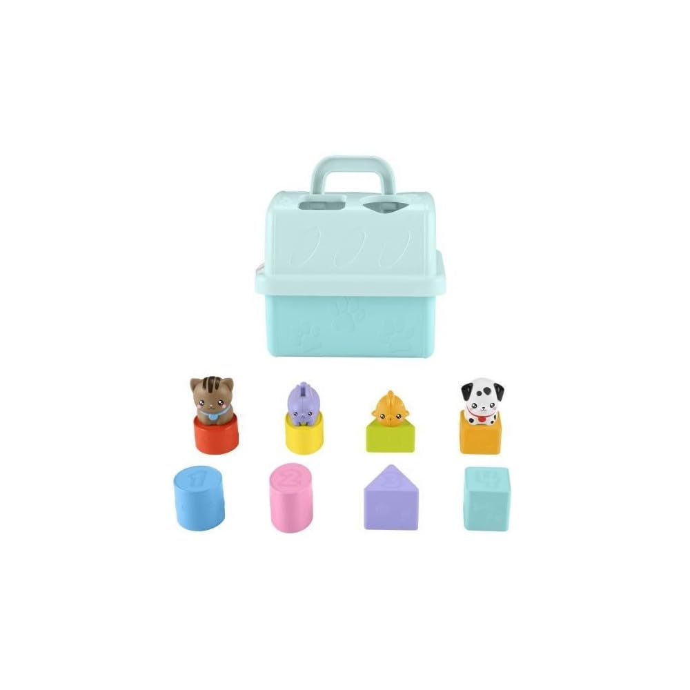 Fisher-Price HTW93 Matching Blocks! Pet Carrier