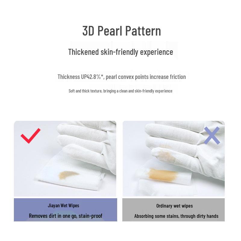 Extra-Large Baby & Toddler Hand and Mouth Wipes - Thick, Disposable, Children's Cleaning Wipes