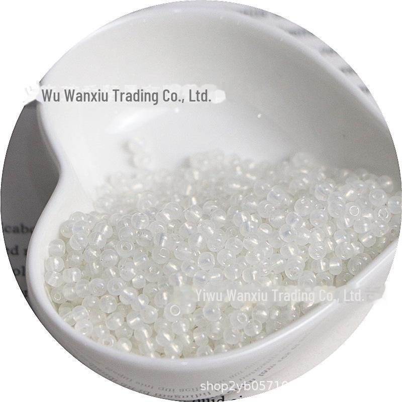 3mm Jade Glas Reisperlen für handgemachten DIY Schmuck: Armbänder, Halsketten, Ringe