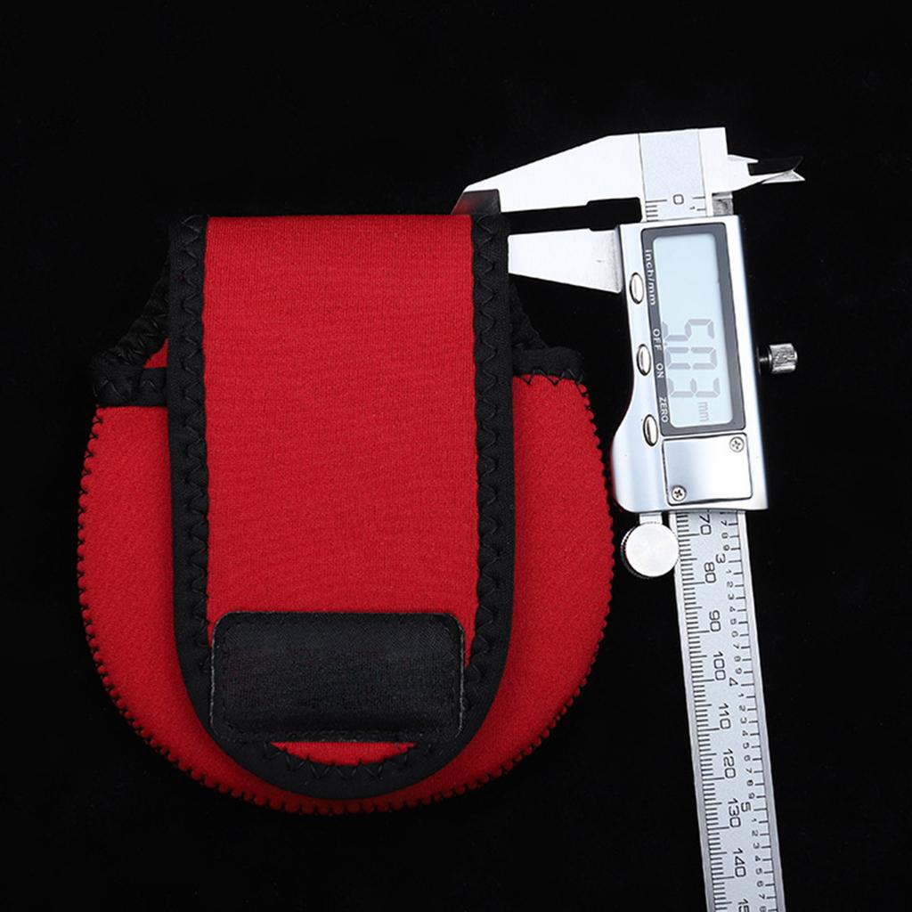 Baitcasting Fishing Reel Protective Cover Baitcasting Reel Cover Case Reel Storage Pouches Shockproof Fishing Reel Bag