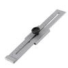 Woodworking Tool Metal Square Ruler Workshop Use Silver Clear Graduations Easy-to-read Markings Ergonomic Design