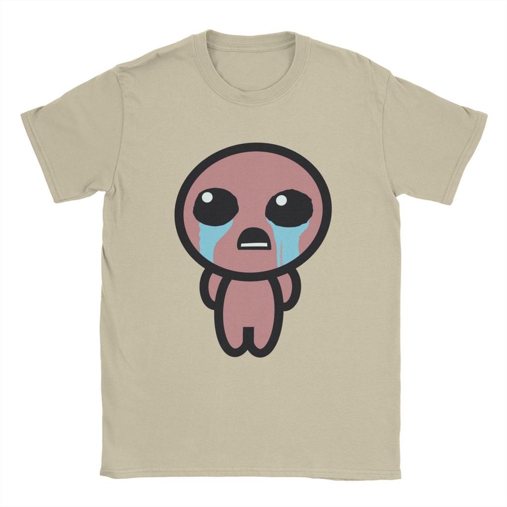 Men T-Shirt The Binding Of Isaac Rebirth Funny 100% Cotton Tee Shirt Short Sleeve T Shirt Crew Neck Clothing Summer