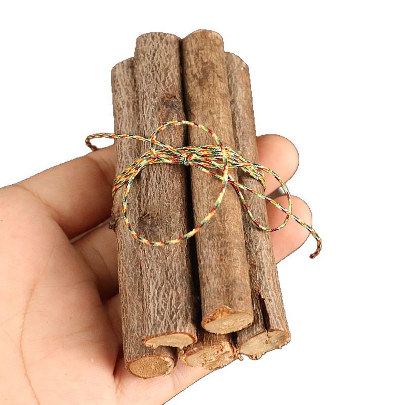 Hand-Polished Natural Peach Wood Branches for Calming Nerves and Peaceful Sleep
