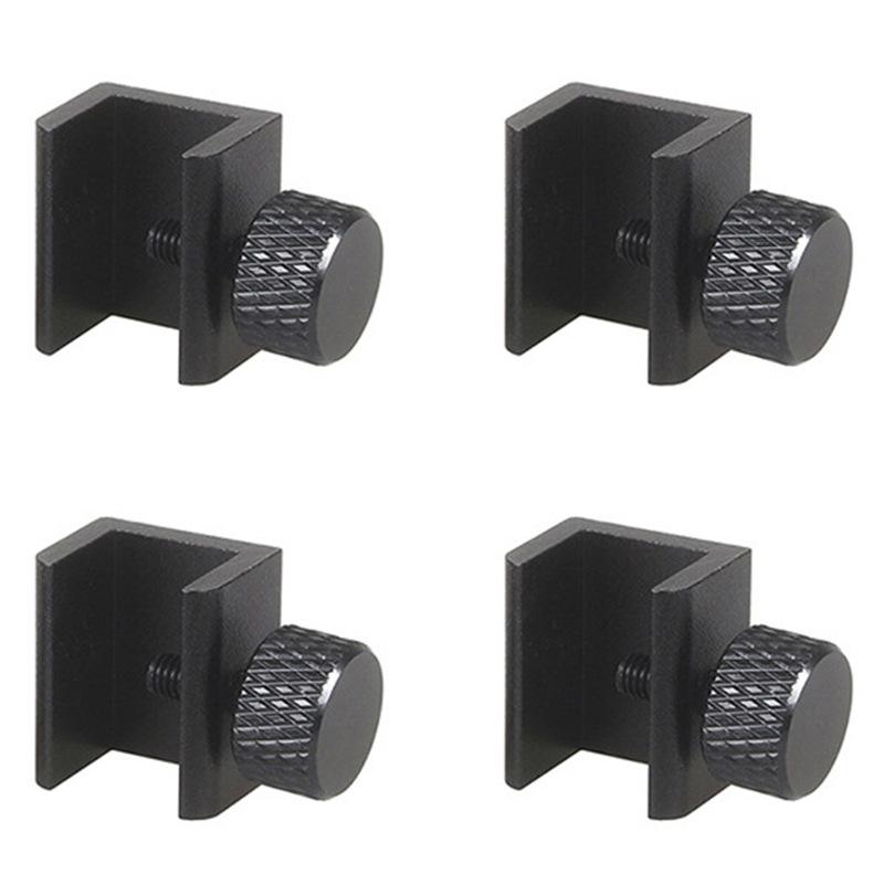 

4Pcs Aluminum Adjustable Bed Clip 3 Heatbed Clamp For Build Platform 3D-Printer Hotbed Build Platform Retainer