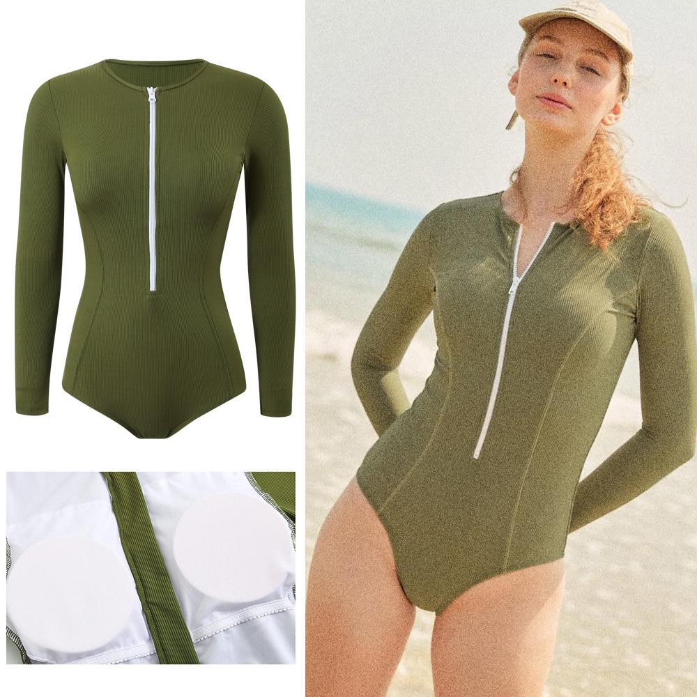 Sporty Youthful Triangle One-Piece Slimming Swimsuit – Sexy, Conservative, Flattering for Racing and Hot Springs