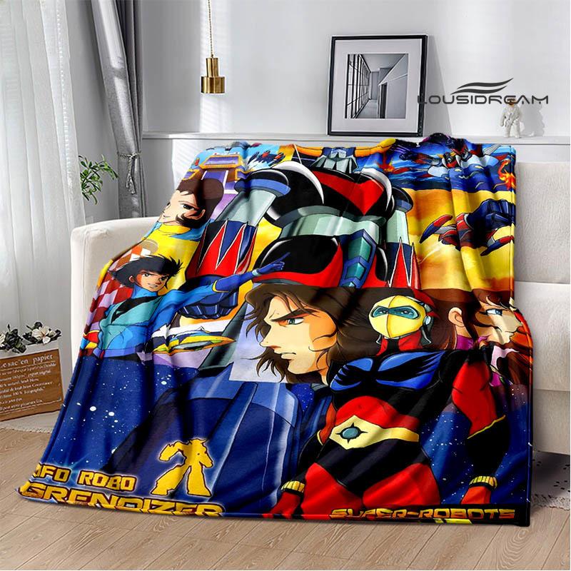 UFO ROBO GRENDIZER GOLDORAK blanket Picnic blanket Warm blankets Outdoor Blanket Home bedlinings blankets for beds Birthday Gift