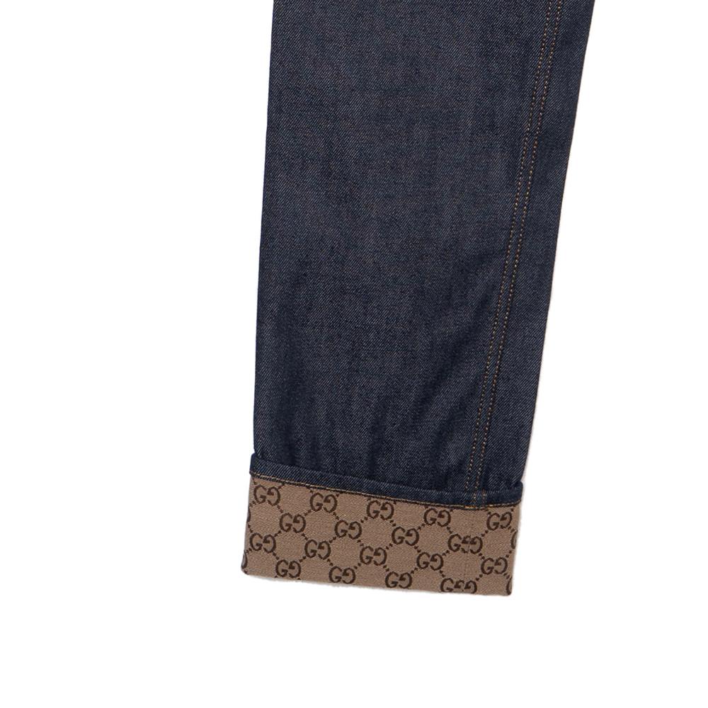 GUCCI FW22 Jeans Men's Dark Blue 700949-XDB1Z-4759
