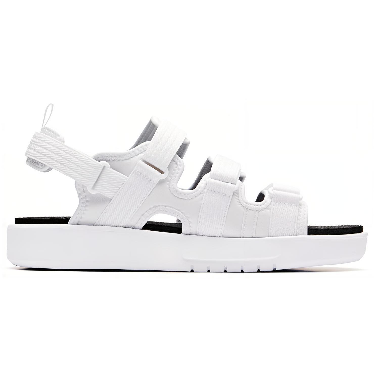 Anta Удобные универсальные легкие пляжные сандалии мужская обувь белые красные 91926971-3 — фото 2