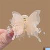 1PC Elegant Butterfly Hairpin Matching, Shark Clip Suitable for Ladies - High-end Sweet Hairpin
