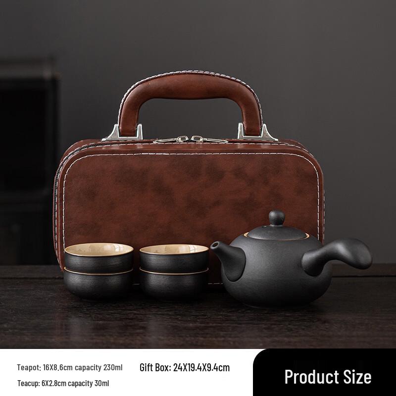Yipan Portable Nordic Ceramic Travel Tea Set