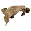 Natural Textured Aquariums Cave Decoration With Multiple Entries For Fish Shrimp Safety And Tanks Environment Enrichment