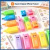 Xiaomi 4/8/12PCS/Set Bear Mini Fluorescent Highlighter Pen Kawaii Pastel Marker Pens Stationery Material Escolar Papelaria School