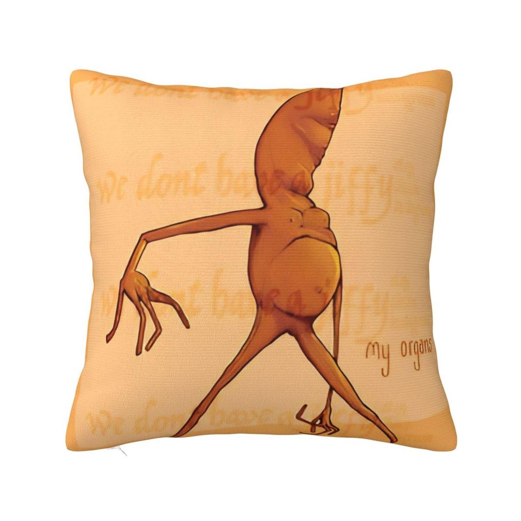Dangerous Pillowcases Polyester Room Marcus The Worm Meme Cushion Case Creative Decorative Pillow Cover 4545