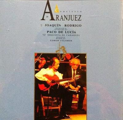 CD PACO DE LUCIA  Rodrigo Aranjuez Kyosokyoku PHCA110  1992 Japan World Music Used