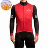 Winter Jacket Thermal Fleece Cycling Jacket of Climbers Men Long Sleeve Clothing Warm Tops Road Bike Outdoor Sports MTB Winter