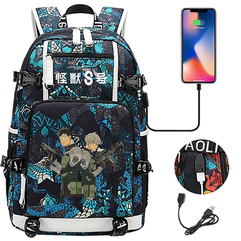 Schulrucksack mit großer Kapazität und Schultergurt; Schüler Drei-teiliges Federmäppchen-Set