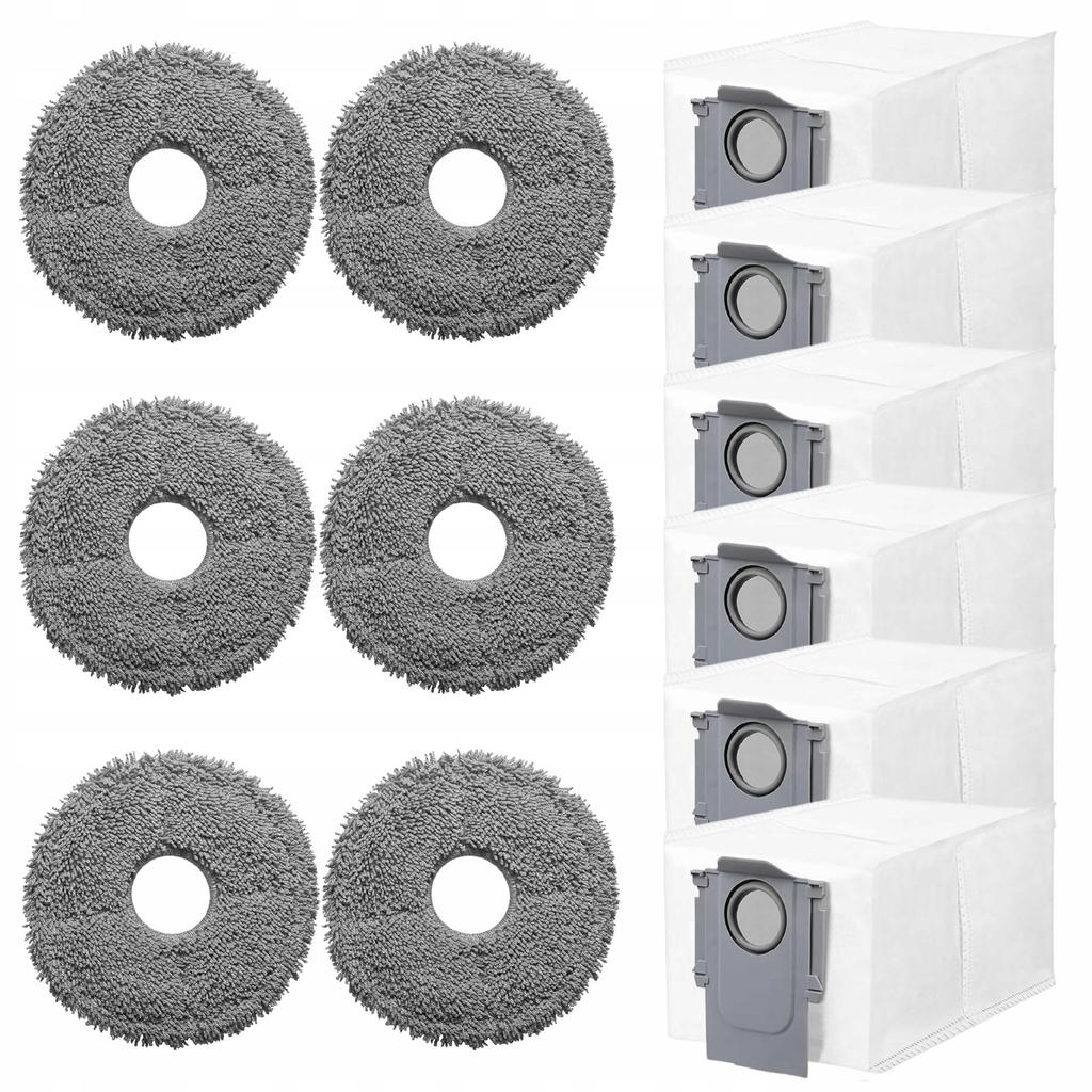 Bags and Mops for Roborock Q Revo / Q Revo Pro / / Curv / Saros 10R