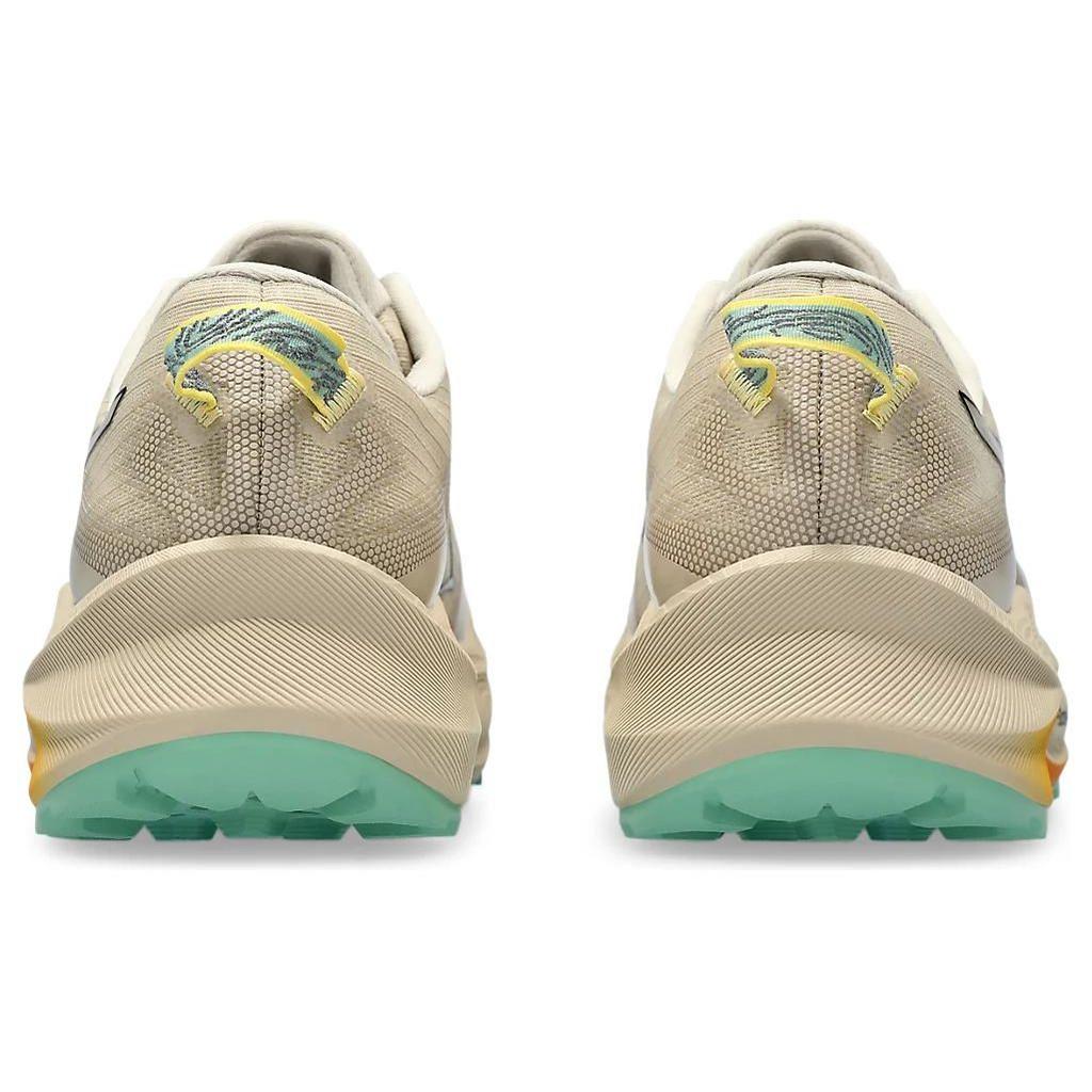 Asics Trabuco Max 3 Cream Orange Men Sneakers Feather-Grey Black 1011B800-020