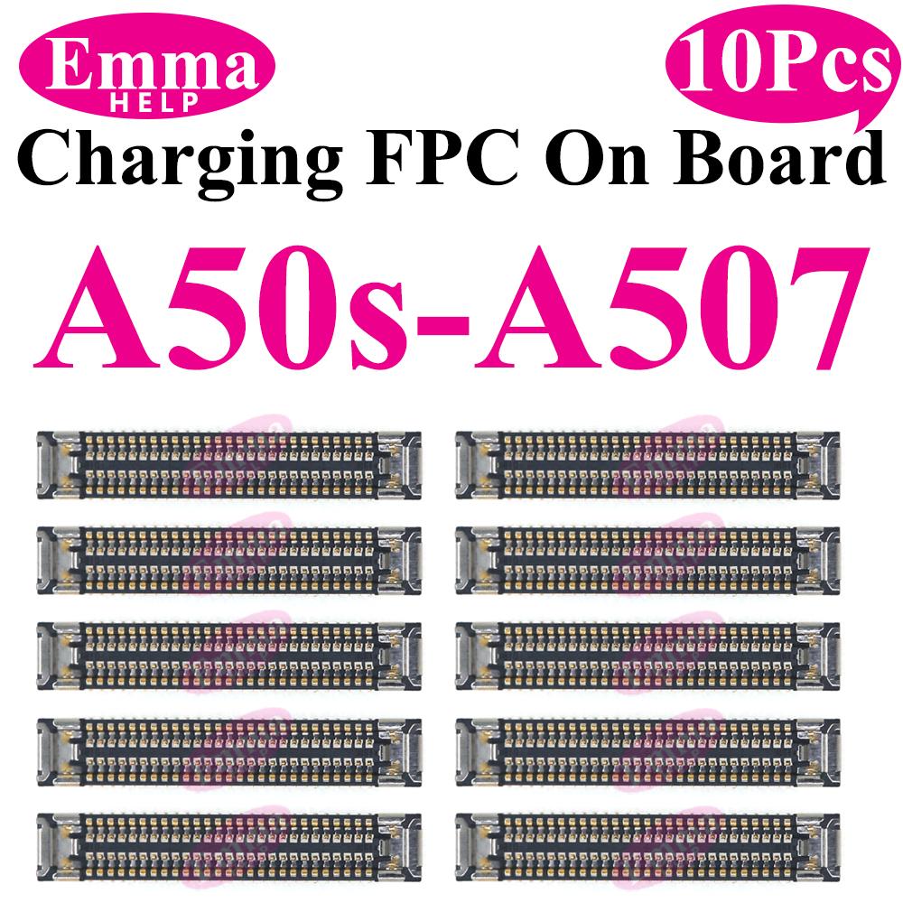 10pcs Charging Connector FPC For Samsung S25 S24 S23 S26 A15 A12 A72 A73 A05S A51 A71 A54 Motherboard FPC Connector 78Pin