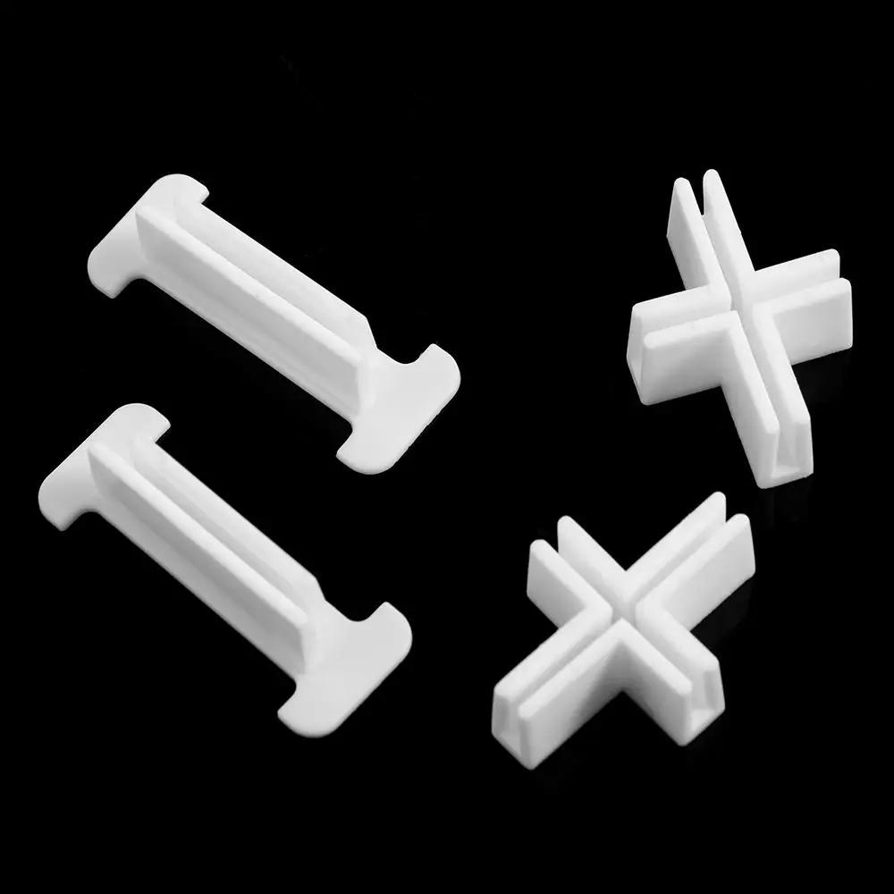 10PCS Clip de Fixation à Boucle Croisée Type T/Croisée/Trois voies Boucle d'Extension de Paroi en Plastique Blanc Accessoires de Séparation de Tiroir