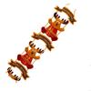 Christmas Tree Hanging Ornament Fabric Santa Deer Hanging Decorations For Wall A0KF