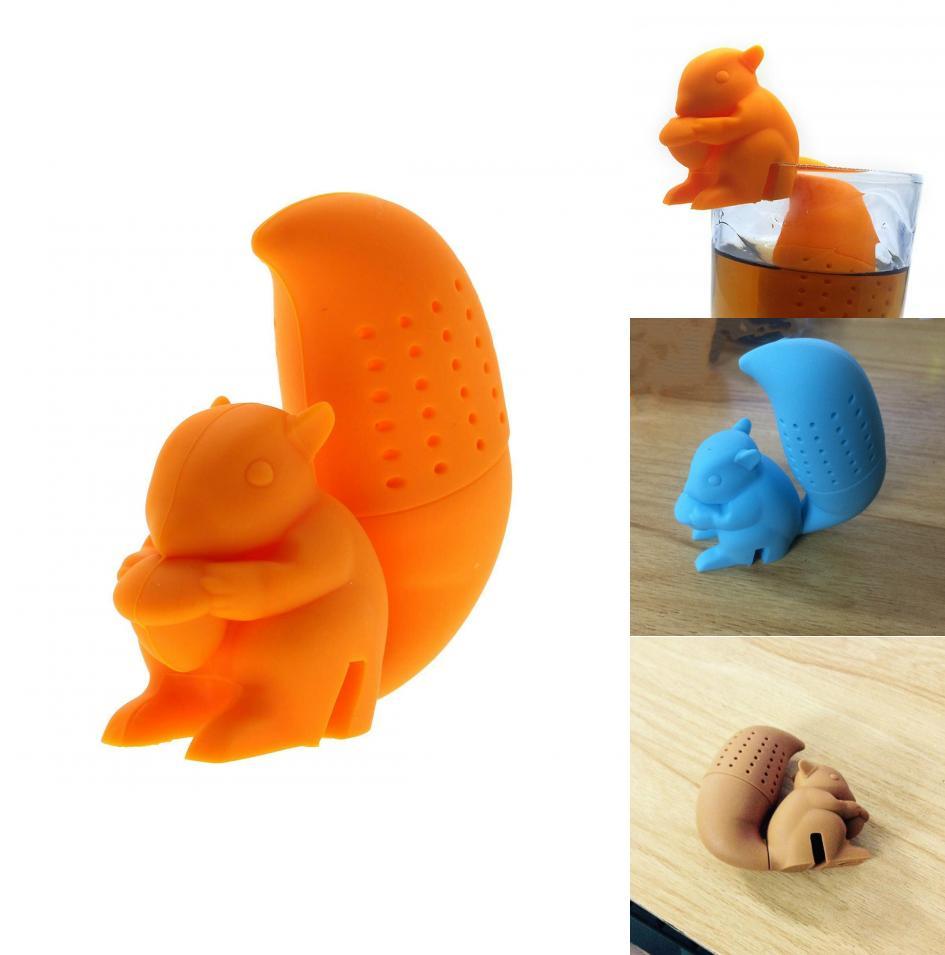 Silikon Bajs Teinfuser Med Filter För Nyhetste-Tillbehör**