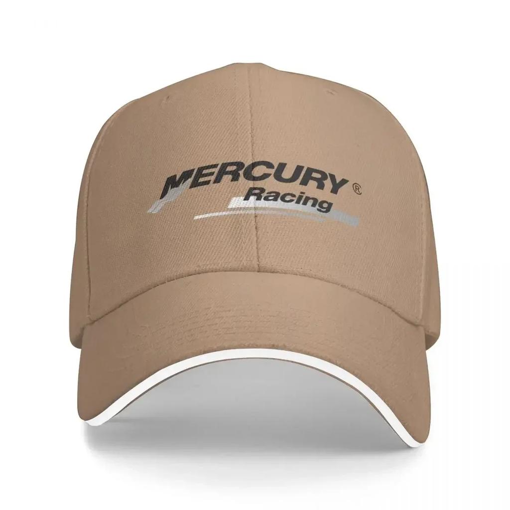 2023 Neue Casquette Mercury Racing Logo Zubehör Männer Frauen Trucker Cap Vintage Sonnenschutzmütze Verstellbar