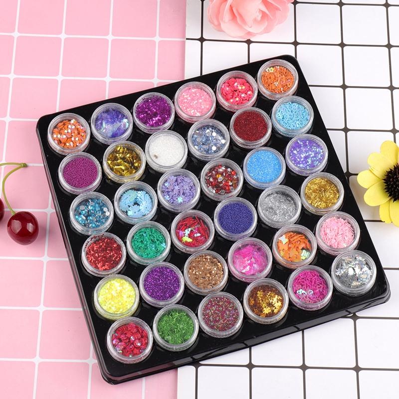 Holographic Glitter Various Shape Resin Filling Sequins Paillette Jewelry Epoxy DIY Resin Mold Decoration Glitter Flakes