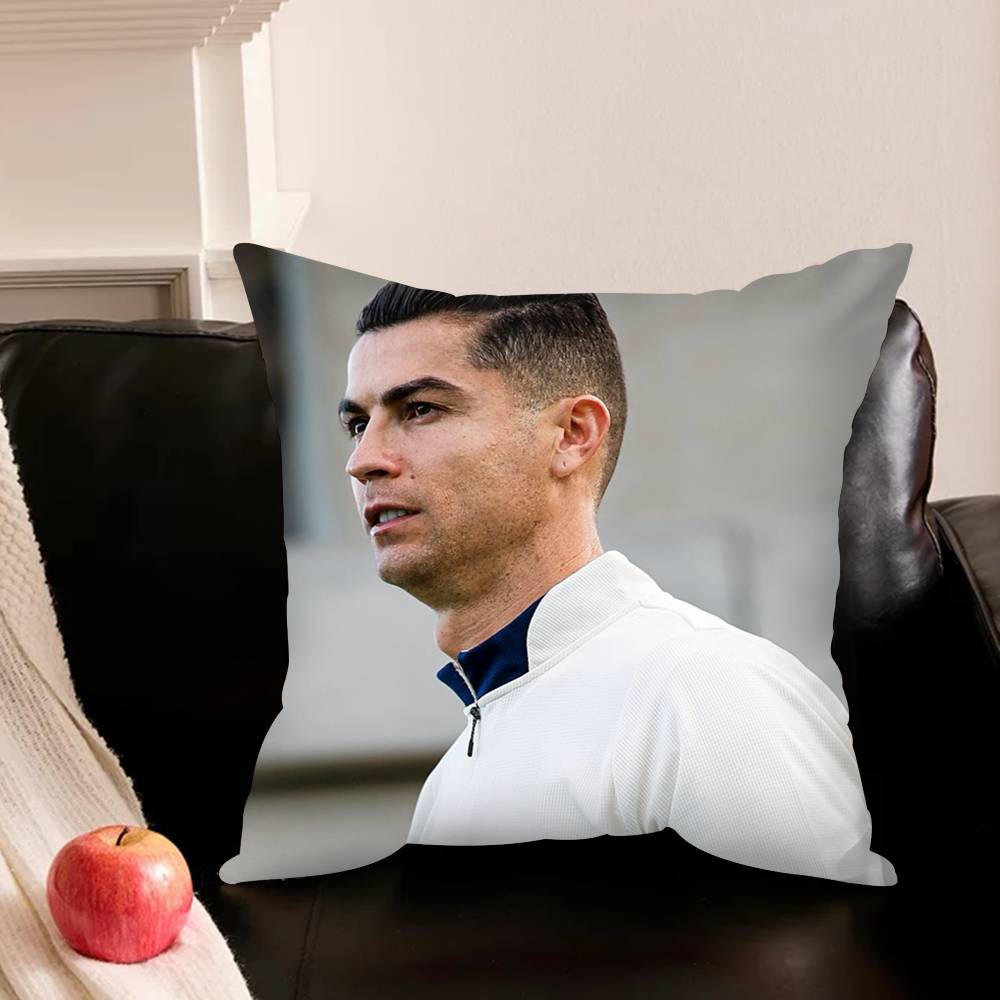 C-Cristiano-O R-Ronaldo-O Kussensloop Voor Sofa Kamer Kantoor Decor Afdruk Beschermer Kussenhoes Valentijnsdag Cadeau Op Maat