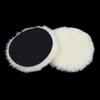 4pcs 150mm Wool Polishing Pads Thickened Automotive Scratches Removal Buffing Tool Achieve Flaw-Less High-Gloss Mirror Finish