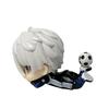 NEW Anime BLUE LOCK Cute Nagi Yisagi Isagi Yoichi Sitting Action Figure PVC Doll Tabletop Model Anime Peripheral Creative Toys