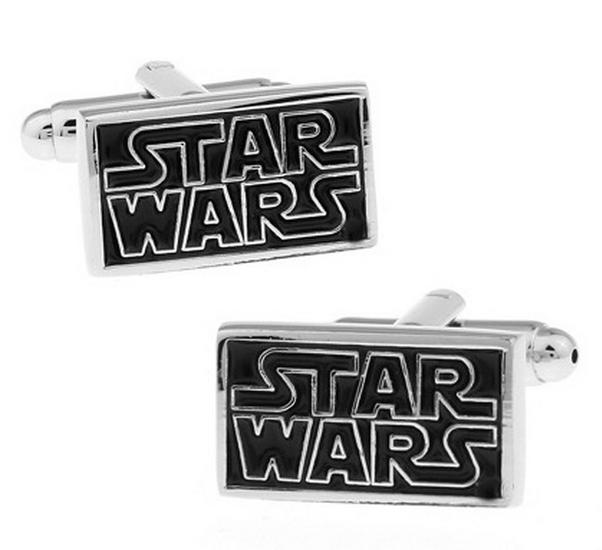 

Запонки «Звездные войны» — подарки для мужчин чёрный