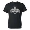 Pennsylvania Deer Arch Hometown State Pride T Shirt Black