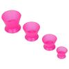 4pcs Dental Mixing Cup Reusable Silicone Mixing Bowl for Mixing Facial Mask Painting Paint Mix