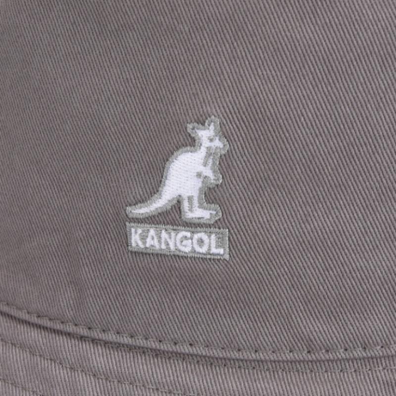 Kangol Washed Bucket Hat Gray 4224